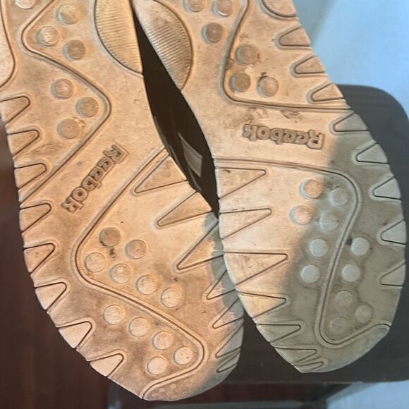 Reebok Great Condition Mens 6.5 - Reebok Classic Nylon Shore - Black and White - Picture 5 of 5